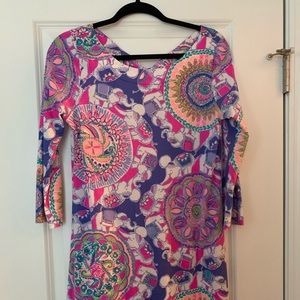 Lily Pulitzer dress elephant print